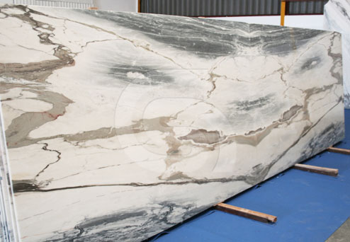 Estremoz White and Blue marble slabs