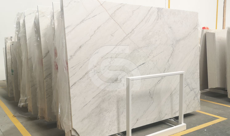 Portuguese white marble