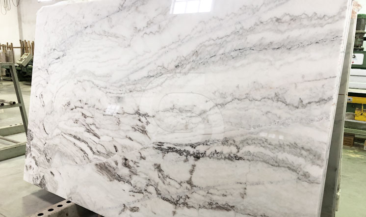 Estremoz White marble with veins
